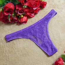 7 Colors Women Sexy Lace V-string Briefs Panties Low Waist Thongs And G-string Lingerie Underwear Women bragas mujer  # GS