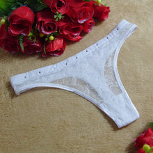 7 Colors Women Sexy Lace V-string Briefs Panties Low Waist Thongs And G-string Lingerie Underwear Women bragas mujer  # GS