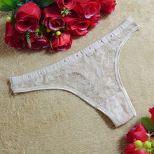 7 Colors Women Sexy Lace V-string Briefs Panties Low Waist Thongs And G-string Lingerie Underwear Women bragas mujer  # GS