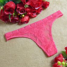 7 Colors Women Sexy Lace V-string Briefs Panties Low Waist Thongs And G-string Lingerie Underwear Women bragas mujer  # GS