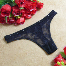 7 Colors Women Sexy Lace V-string Briefs Panties Low Waist Thongs And G-string Lingerie Underwear Women bragas mujer  # GS