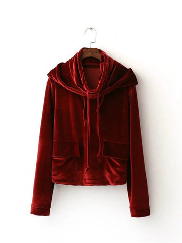 72075 New Fashion Winter Jacket Full Sleeve Coat O-neck Plus Size Women Outwear With Zip-up 72076 GS