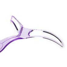 7cm*12.5cm Professional Beauty Tool Makeup Grooming Drawing Blacken Eyebrow Template Random Color Anne GS