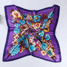90cm*90cm  Fashion Female Floral Print Scarf Women Polyester Scarf New Design Office Ladies Square Scarf/Shawl Women #1201 GS