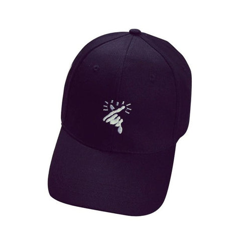 Adult Snapback  Fashion Baseball Cap Heart Shape Women Men Caps Adjustable Letter Embroidery Sun Hat For Women Gorras GS