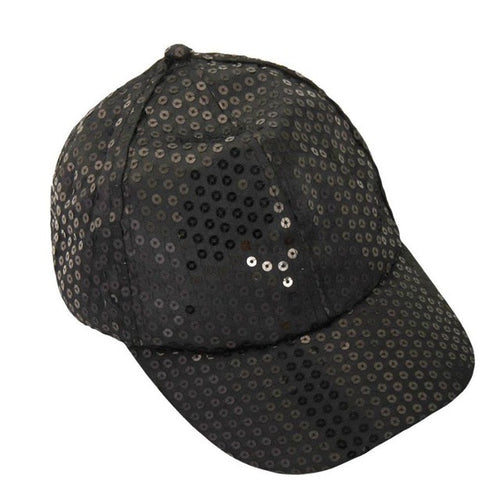 Summr  Sequin Bling baseball cap Hats Kids Girls 9 Colors Snapback Hats Cap For Children Boys Girls Casquette Gorra GS