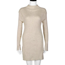 SweatersTops Women  Side Split knitted Sweaters Women  Turtleneck Long Sleeve Slim jumpers Pull Femme GS