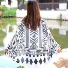 Women Scarf Fashion  Women Vintage Ladies Print shawl female bufanda mujer Cotton Linen Wrap Shawl Scarves GS