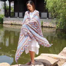 Women Scarf Fashion  Women Vintage Ladies Print shawl female bufanda mujer Cotton Linen Wrap Shawl Scarves GS