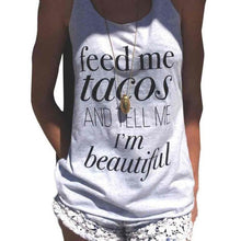 Black White Letter Tanks Tops Women Sleeveless Sexy Tank Tops  Summmer Style Vest T-Shirt Ladies haut femme Hot Sale #23 GS