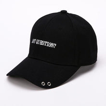 Black White Women Men Peaked Snapback Hat HipHop Letter Curved Strapback Snapback Cap Women gorras mujer    #63 GS