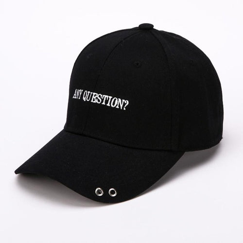 Black White Women Men Peaked Snapback Hat HipHop Letter Curved Strapback Snapback Cap Women gorras mujer    #63 GS