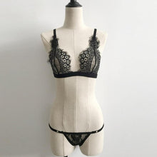 Black/Whtie Sexy Women Lingerie Corset Lace Bandage Crop Top + 1PC G-String Set  Crop Top  Camisole Femme #23 GS