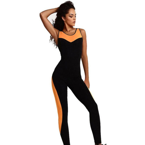 Bodycon Slim  Jumpsuits And Rompers  Long Pants Women Overalls Sleeveless Backless Casual Fitness Suits For Women #63 GS