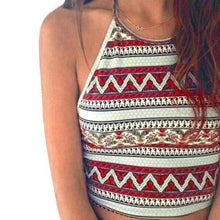 Boho  Style  Hot Sexy Women Tank Tops Bustier Vest Backless Bandage Crop Top Bralette Shirt Cami Women Cropped #1210 GS