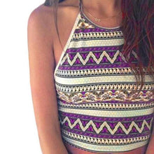 Boho  Style  Hot Sexy Women Tank Tops Bustier Vest Backless Bandage Crop Top Bralette Shirt Cami Women Cropped #1210 GS