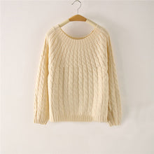 Brand New Autumn Winter Female Mohair Sweater Plus Size Knitted Long Sleeve O-neck Pullovers Hot  70077 GS