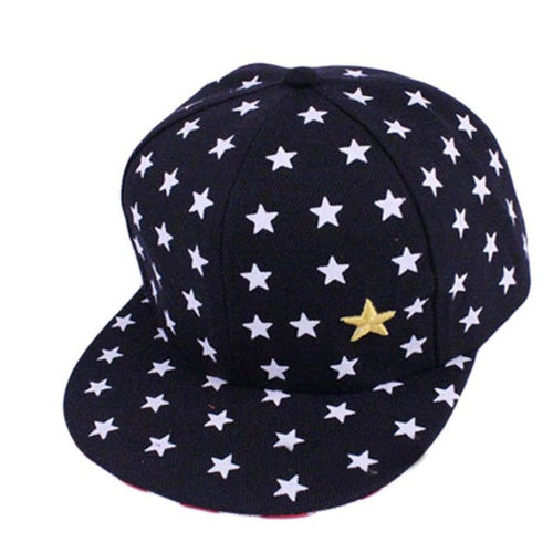 Casquette Enfant  Good Quality Kis Caps Star Pattern 3 Colors baseball Cap Kids Cotton Fashion Snapback Baseball Hats Gorras GS