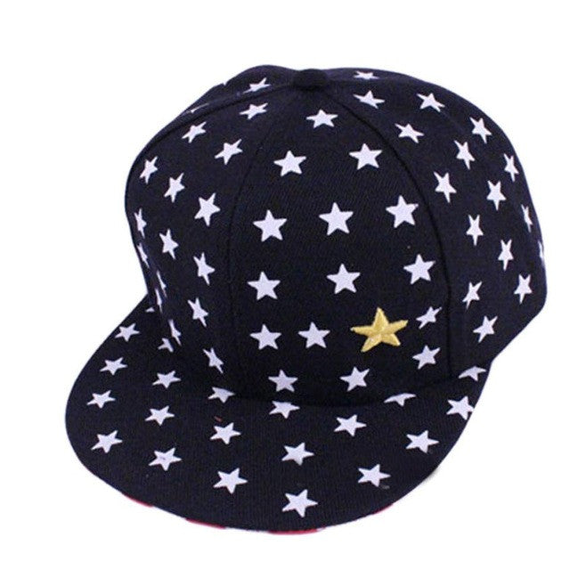 Casquette Enfant  Good Quality Kis Caps Star Pattern 3 Colors baseball Cap Kids Cotton Fashion Snapback Baseball Hats Gorras GS