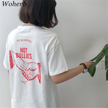 Character Letter Print t-shirt Plus Size  New Fashion Harajuku Women T shirts Casual Short Sleeve O-neck Tops 72679 GS