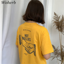 Character Letter Print t-shirt Plus Size  New Fashion Harajuku Women T shirts Casual Short Sleeve O-neck Tops 72679 GS