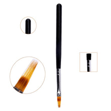 DIY Handle UV Gel Nail Art Tip Care Pen Brush Manicure Tool Nylon Hair material Anne GS