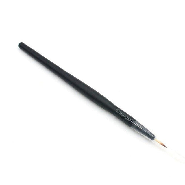 Eyeliner Brush Makeup Brush Eyeliner Cosmetic Makeup Tool wooden handle +advanced aluminum tube + fiber Material pincel GS