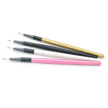 Eyeliner Brush Makeup Brush Eyeliner Cosmetic Makeup Tool wooden handle +advanced aluminum tube + fiber Material pincel GS
