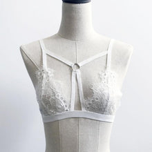 Cropped Women Floral Sheer Lace Triangle Bralette Unpadded Short Lace Beach Tank Crop Tops Lingerie  Style  Sexy #18 GS