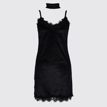 Elegant Women Sleeveless Velvet Dress Lace Patchwork Strapless Sexy Bodycon Party Ladies Dresses  Style  Vestidos #63 GS