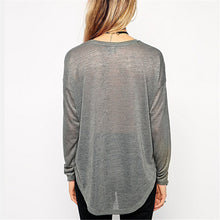 Europe New Feather Print Long Sleeve T Shirt Fashion Irregular Autumn Bottoming T-shirt  Female Loose Casual Tee Tops 31826 GS