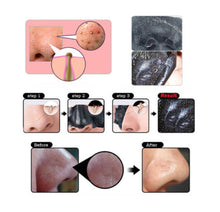FAKAZI Blackhead Remover Deep Cleansing Purifying Peel Acne Black Mud Face Mask activated carbon Ingredients Anne GS