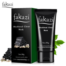 FAKAZI Blackhead Remover Deep Cleansing Purifying Peel Acne Black Mud Face Mask activated carbon Ingredients Anne GS