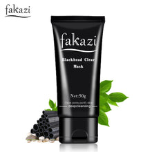 FAKAZI Blackhead Remover Deep Cleansing Purifying Peel Acne Black Mud Face Mask activated carbon Ingredients Anne GS