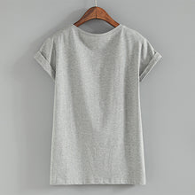 Fashion Print T Shirts Women Punk Vintage Top Tees Lady Love T-shirts Girl Cotton Casual Summer Basic Tops Tees GS