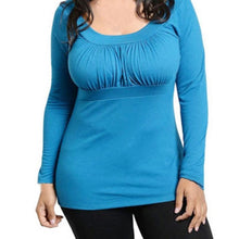 Fashion Tops  Plus Size Women Clothing M-4XL  And  Roupas T-shirt Long Sleeve Shirt Casual Womens T-Shirt Femme GS