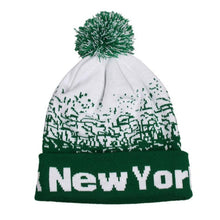 Fashion Unisex Men Women "NewYork" Letter Baggy Warm  Wool Knit Beanies Female Male Skull Slouchy Knitted Caps Hat Men GS