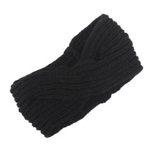 Fashion Women Headband Crochet Knitting Wool Solid  Warm Headbands For Women Ear Warmer Headwrap Hair Accessories LY GS