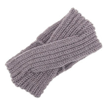 Fashion Women Headband Crochet Knitting Wool Solid  Warm Headbands For Women Ear Warmer Headwrap Hair Accessories LY GS