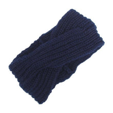 Fashion Women Headband Crochet Knitting Wool Solid  Warm Headbands For Women Ear Warmer Headwrap Hair Accessories LY GS