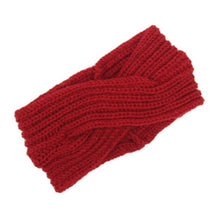 Fashion Women Headband Crochet Knitting Wool Solid  Warm Headbands For Women Ear Warmer Headwrap Hair Accessories LY GS