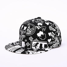 Fashion Women Men Snapback Baseball Caps  Print  Women Hip Hop Hat Sun-shade Sun Hat For Men Gorras Beisbol #63 GS