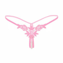 Fashion Womens Sexy Underwear Pearls Open Crotch Thongs G Strings Women Briefs Lingeri Panties Knickers Tangas Bragas Female GS
