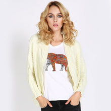 Female Fashion Thick Cardigans Batwing Sleeve Sweater Plus Size knitted Top 70115 GS