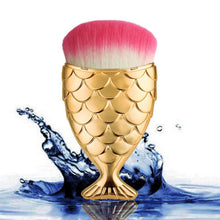 Fish Scale Makeup Brush Fishtail Bottom Brush Powder Blush Makeup Cosmetic Brushes Tool pincel maquiagem natural Anne GS