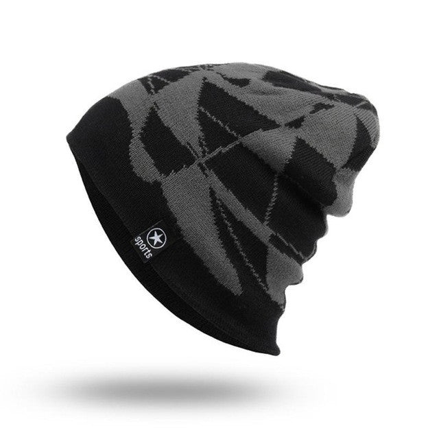 Gorros   beanies Adults hat women men Knitted Wool Hip-hop snow caps baggy warm unisex skullies Male GS