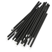 HUAMIANLI 100pcs Disposable Eyeliner Makeup Wand Applicator Cosmetics Brush Tools Easy convenient to use oval brushes Anne GS