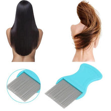 Hair Lice Comb Brushes Terminator Fine Egg Dust Nit Free Removal Stainless Steel Anne GS