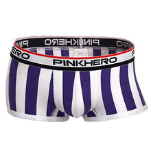 High Quality Mens Underwear Brand  Striped Cotton Men's Boxers Shorts Male Sexy Unerpants Roupa Interior Dos Homens GS