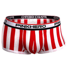 High Quality Mens Underwear Brand  Striped Cotton Men's Boxers Shorts Male Sexy Unerpants Roupa Interior Dos Homens GS